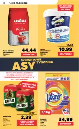 Gazetka promocyjna Netto - Gazetka spożywcza - Gazetka - ważna od 19.02 do 19.02.2022 - strona 2 - produkty: Piwa, Piwo, Piec, Ser, Gra, Kawa ziarnista, Proszek do prania, Kawa, Serek, Vizir, Lavazza