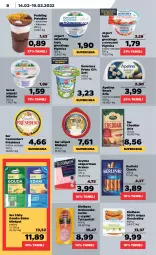 Gazetka promocyjna Netto - Gazetka spożywcza - Gazetka - ważna od 19.02 do 19.02.2022 - strona 8 - produkty: Serek wiejski, Jogurt naturalny, Cheddar, Krakus, Ser, Por, Piątnica, Zott, Kiełbasa krakowska, Jogurt, Président, Szynka, Tarczyński, Serek, Camembert, Sport, Edam, Pudding, Gouda, Kakao, Kiełbasa, Berlinki