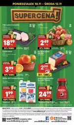 Gazetka promocyjna Delikatesy Centrum - Franczyza DC45 Czwartek - Gazetka - ważna od 12.11 do 12.11.2025 - strona 40 - produkty: Kurczak, Rum, Koc, Gra, Filet z piersi kurczaka, Pomarańcze, Polmiek, Mobil, Mleko, Fa