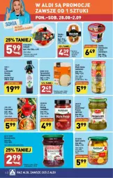 Gazetka promocyjna Aldi - Gazetka - ważna od 02.09 do 02.09.2023 - strona 2 - produkty: Sałatka, Sos, Ser, Bulgur, Sałat, LG
