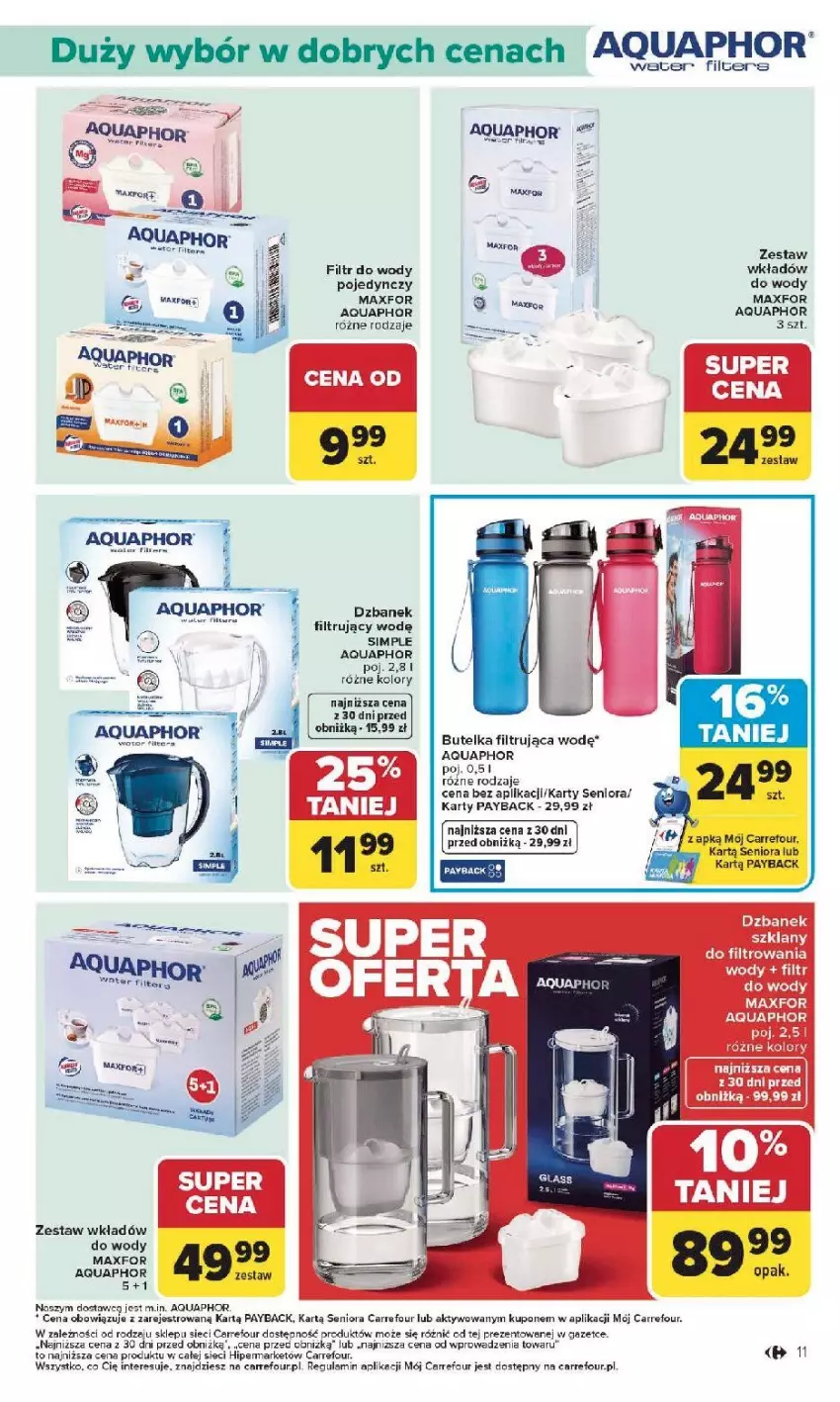 Gazetka promocyjna Carrefour - Gazetka Łap super okazje od poniedziałku! - ważna 19.01 do 31.01.2026 - strona 11 - produkty: Acer, Aquaphor, Dzbanek