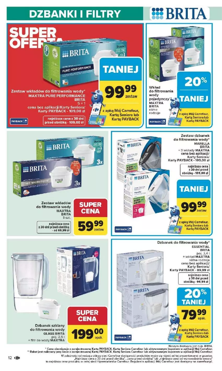 Gazetka promocyjna Carrefour - Gazetka Łap super okazje od poniedziałku! - ważna 19.01 do 31.01.2026 - strona 12 - produkty: Brit, Brita, Dzbanek