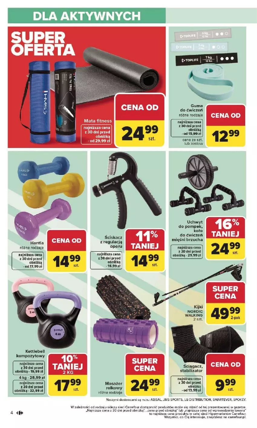 Gazetka promocyjna Carrefour - Gazetka Łap super okazje od poniedziałku! - ważna 19.01 do 31.01.2026 - strona 4 - produkty: Bell, Masażer, Por, Sport