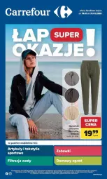 Gazetka promocyjna Carrefour - Gazetka Łap super okazje od poniedziałku! - Gazetka - ważna od 31.01 do 31.01.2026 - strona 1 - produkty: Por, Sport, Spodnie, Ogród