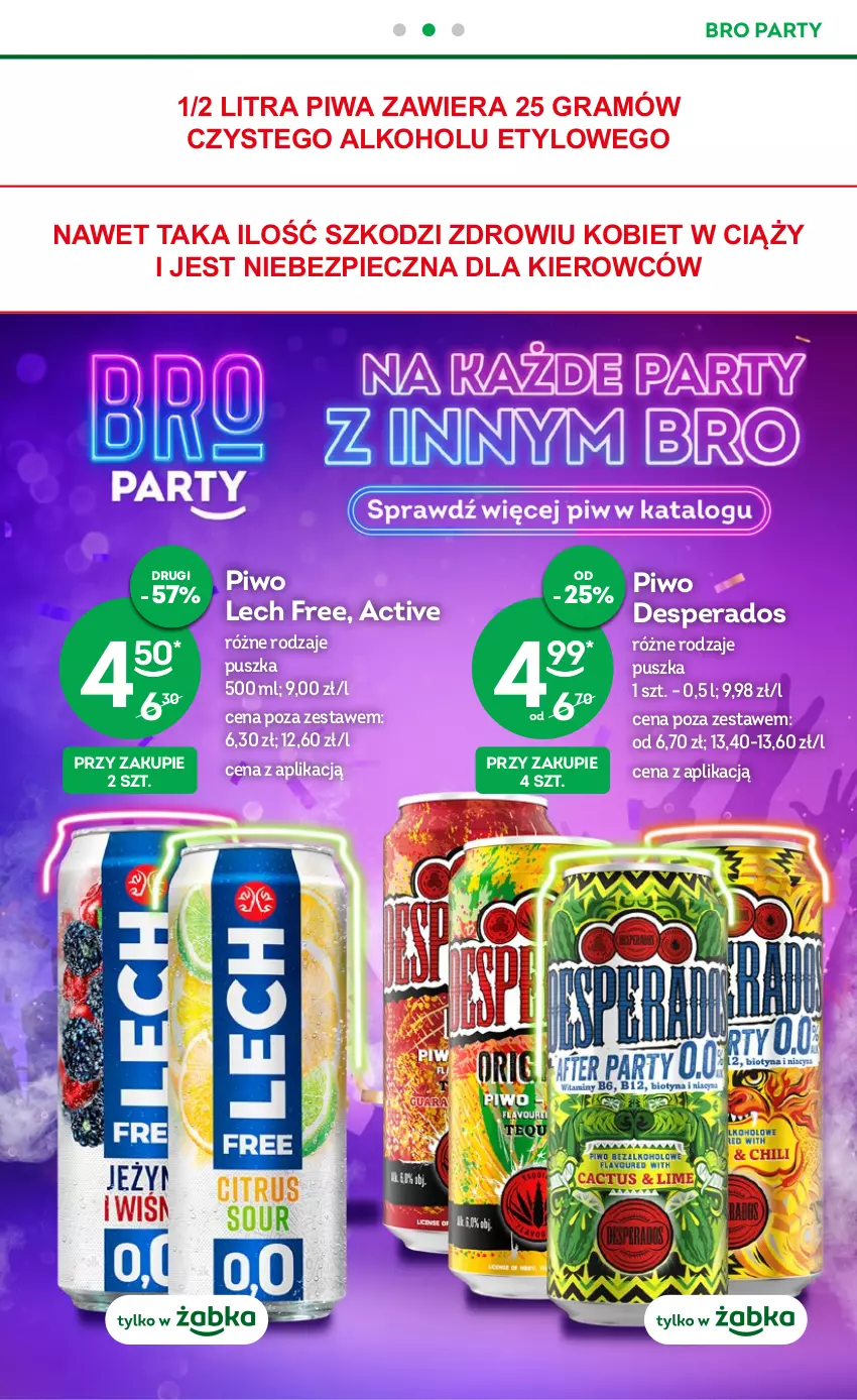 Gazetka promocyjna Żabka - ważna 05.07 do 18.07.2023 - strona 25 - produkty: Desperados, Gra, Piec, Piwa, Piwo