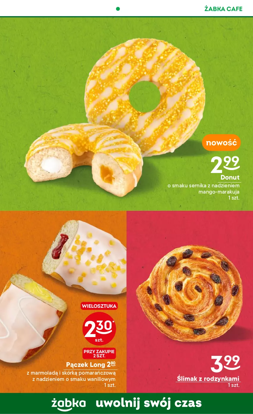 Gazetka promocyjna Żabka - ważna 05.07 do 18.07.2023 - strona 41 - produkty: Donut, Mango, Mola, Pączek, Ser