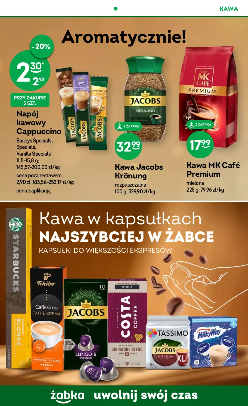 Gazetka promocyjna Żabka - ważna 05.07 do 18.07.2023 - strona 62 - produkty: Cappuccino, Herbata, Jacobs, Jacobs Krönung, Kawa, Napój