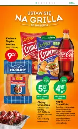 Gazetka promocyjna Żabka - Gazetka - ważna od 18.07 do 18.07.2023 - strona 28 - produkty: Chipsy, Coca-Cola, Morliny, Crunchips, Fanta, Grill, Sprite, Napój, Kiełbasa, Kiełbasa śląska, Fa
