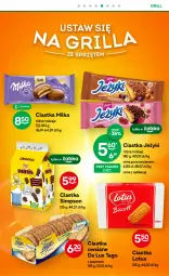 Gazetka promocyjna Żabka - Gazetka - ważna od 18.07 do 18.07.2023 - strona 32 - produkty: Ciastka, Jeżyki, Tago, Sezam, Grill, Milka