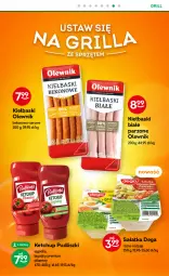 Gazetka promocyjna Żabka - Gazetka - ważna od 18.07 do 18.07.2023 - strona 34 - produkty: Sałatka, Ketchup, Ser, Beko, Dega, Sałat, Kiełbaski białe, Pudliszki, Grill, Olewnik