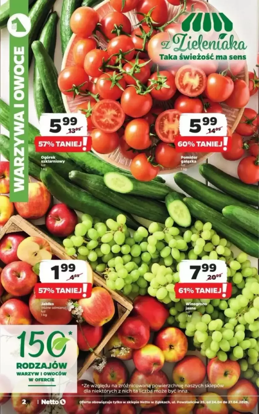 Gazetka promocyjna Netto - ważna 24.04 do 27.04.2025 - strona 2 - produkty: Fa