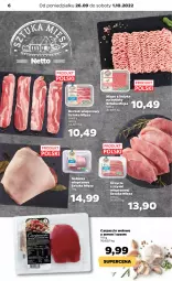 Gazetka promocyjna Netto - Artykuły spożywcze - Gazetka - ważna od 01.10 do 01.10.2022 - strona 6 - produkty: Sos, Ser, Carpaccio, Kotlet, Boczek, Mięso z indyka, Golonka wieprzowa, Mięso, Boczek wieprzowy