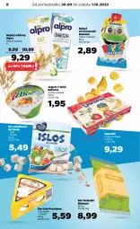 Gazetka promocyjna Netto - Artykuły spożywcze - Gazetka - ważna od 01.10 do 01.10.2022 - strona 8 - produkty: Ser, Brie, Jogurt, Président, Danonki, Napój roślinny, Sałat, Podlaski, Bakoma, NaTurek, Alpro, Napój