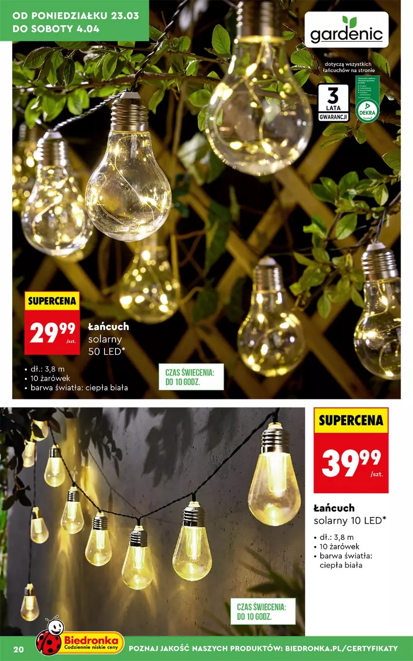 Gazetka promocyjna Biedronka - Gazetka - ważna 23.03 do 30.03.2026 - strona 20