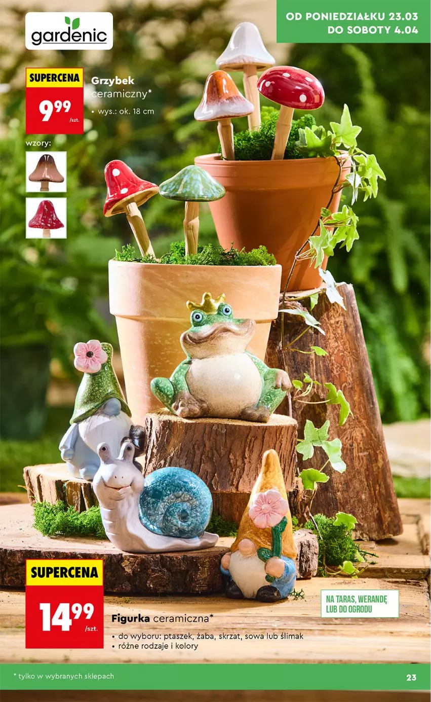 Gazetka promocyjna Biedronka - Gazetka - ważna 23.03 do 30.03.2026 - strona 23 - produkty: Figurka ceramiczna, Skrzat