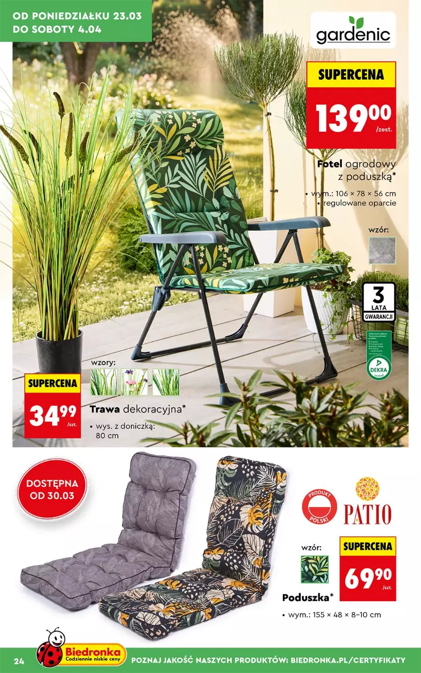 Gazetka promocyjna Biedronka - Gazetka - ważna 23.03 do 30.03.2026 - strona 24 - produkty: Fa, Poduszka
