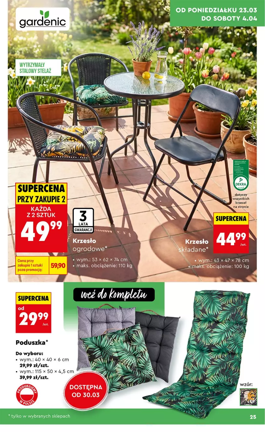 Gazetka promocyjna Biedronka - Gazetka - ważna 23.03 do 30.03.2026 - strona 25 - produkty: Poduszka