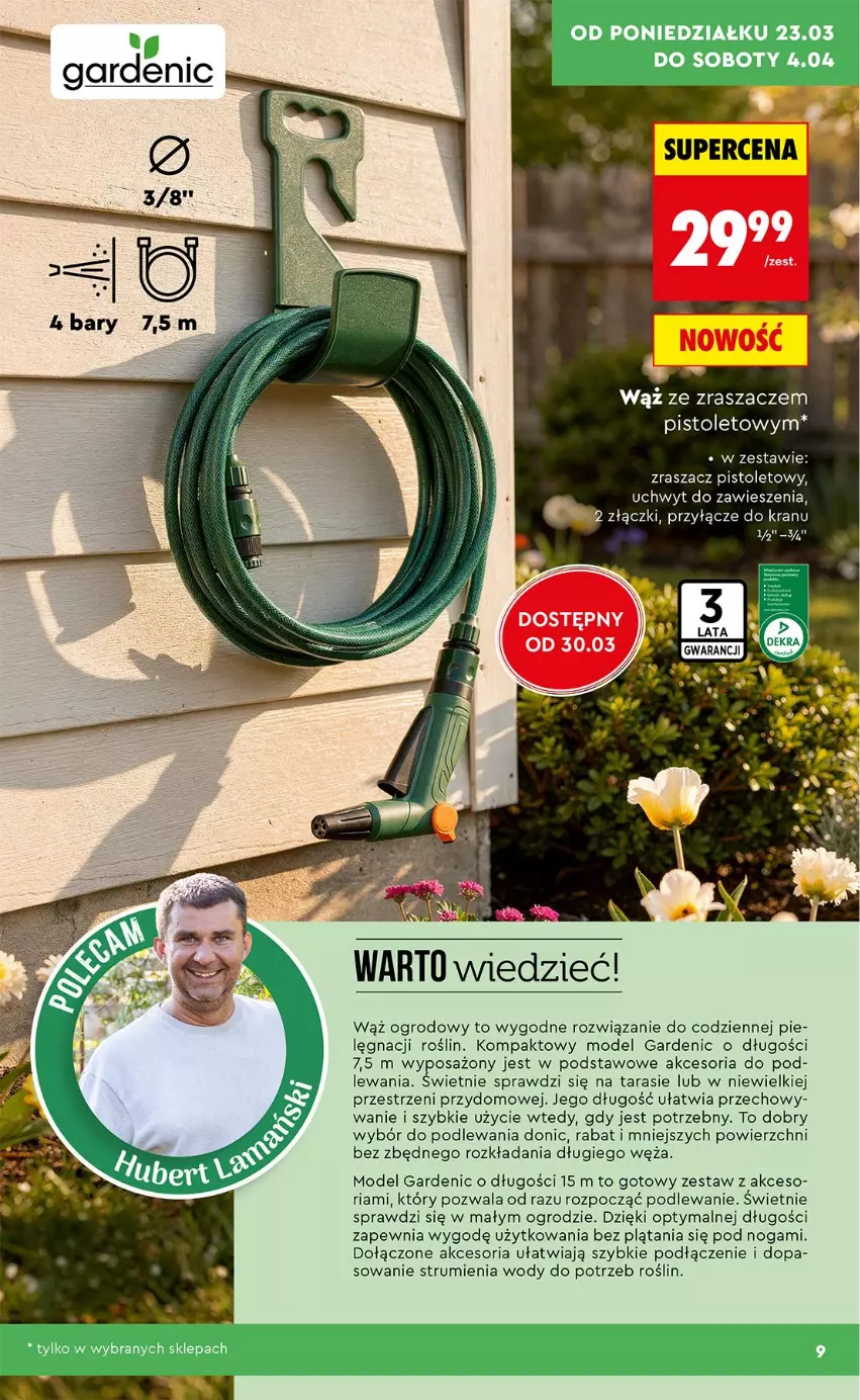 Gazetka promocyjna Biedronka - Gazetka - ważna 23.03 do 30.03.2026 - strona 9 - produkty: Pistolet, Rum