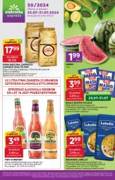 Gazetka promocyjna Stokrotka - Stokrotka Express - Gazetka - ważna od 31.07 do 31.07.2024 - strona 1 - produkty: Piwo, Lubella, Makaron, Warzywa, Pur, Somersby, Bell, Stół, Kawa mielona, Kawa, Mlekovita, Lavazza, Owoce, Bella, Mięso, Mleko
