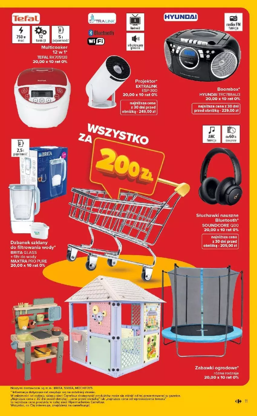 Gazetka promocyjna Carrefour - Gazetka Wyprzedaż na MAXA - ważna 05.01 do 17.01.2026 - strona 11 - produkty: Brit, Brita, Tofu, Tran