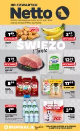 Gazetka promocyjna Netto - Od Czwartku - Gazetka - ważna od 18.07 do 18.07.2026 - strona 1 - produkty: Pistacje, Ketchup, Ser, Papier, Twaróg, Szynka wieprzowa, Tera, Szynka, Ręcznik, Rolki, Twaróg półtłusty, Woda niegazowana, Pudliszki, Woda