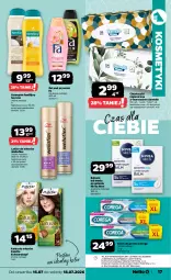 Gazetka promocyjna Netto - Od Czwartku - Gazetka - ważna od 18.07 do 18.07.2026 - strona 17 - produkty: Palette, Nivea Men, Wellaflex, Corega, Schwarzkopf, Woda po goleniu, Leon, Wella, Chusteczki, Szampon, Lakier do włosów, Woda, Nivea, Lakier, Farba do włosów, Fa