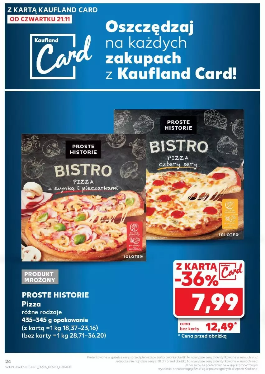 Gazetka promocyjna Kaufland - ważna 21.11 do 27.11.2024 - strona 17 - produkty: Pizza, Ser