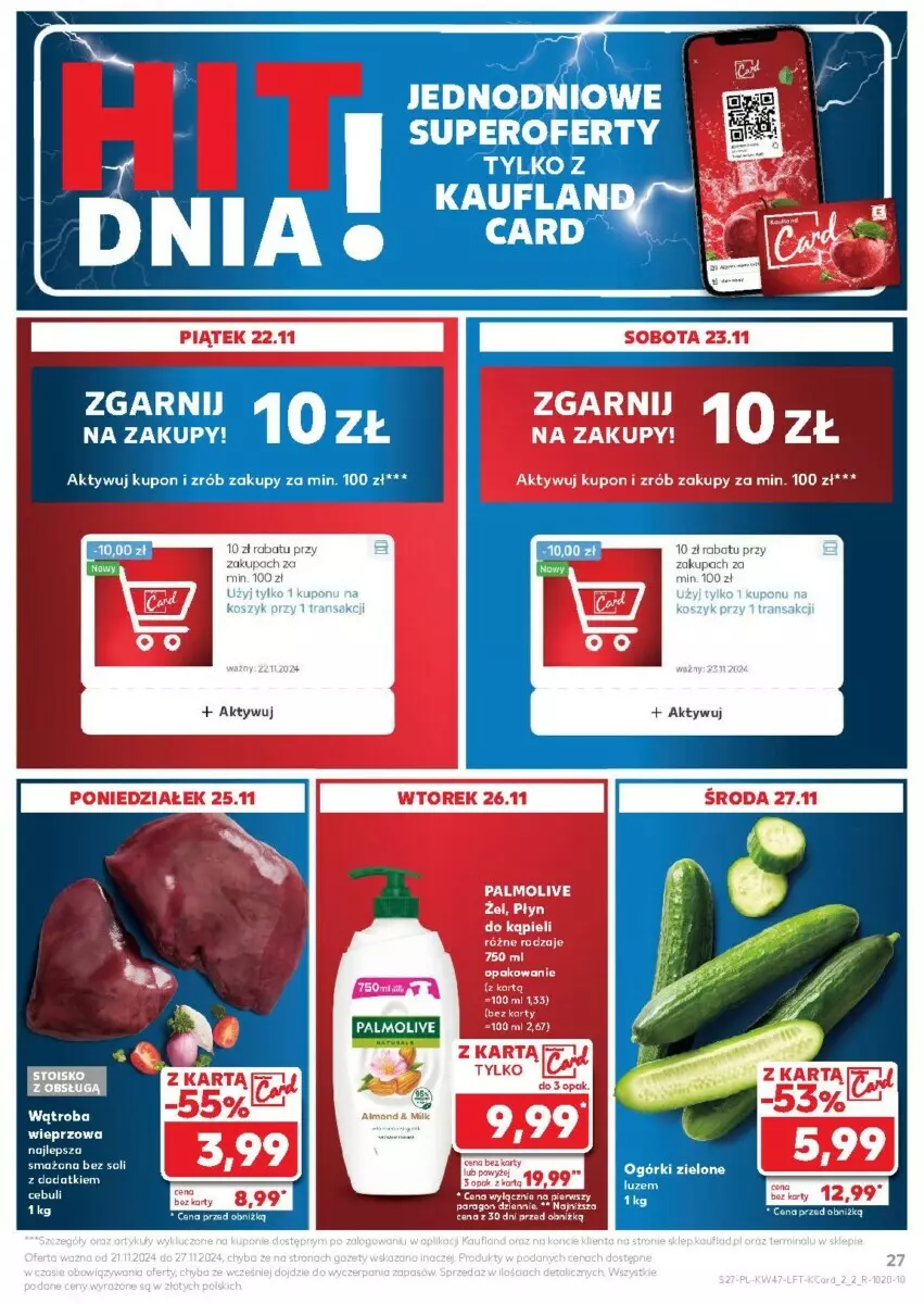 Gazetka promocyjna Kaufland - ważna 21.11 do 27.11.2024 - strona 20 - produkty: Fa, Palmolive