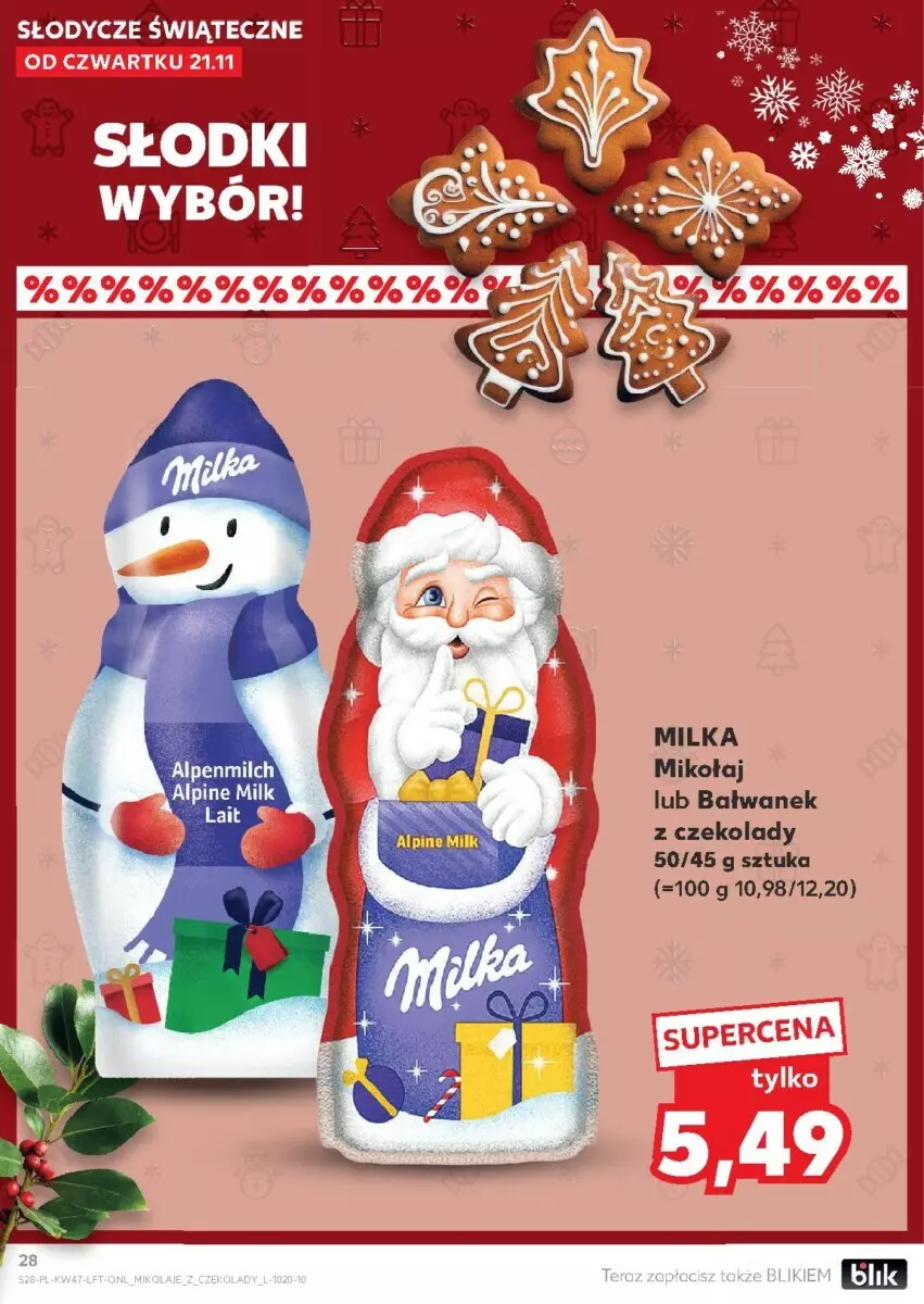 Gazetka promocyjna Kaufland - ważna 21.11 do 27.11.2024 - strona 21 - produkty: Milka