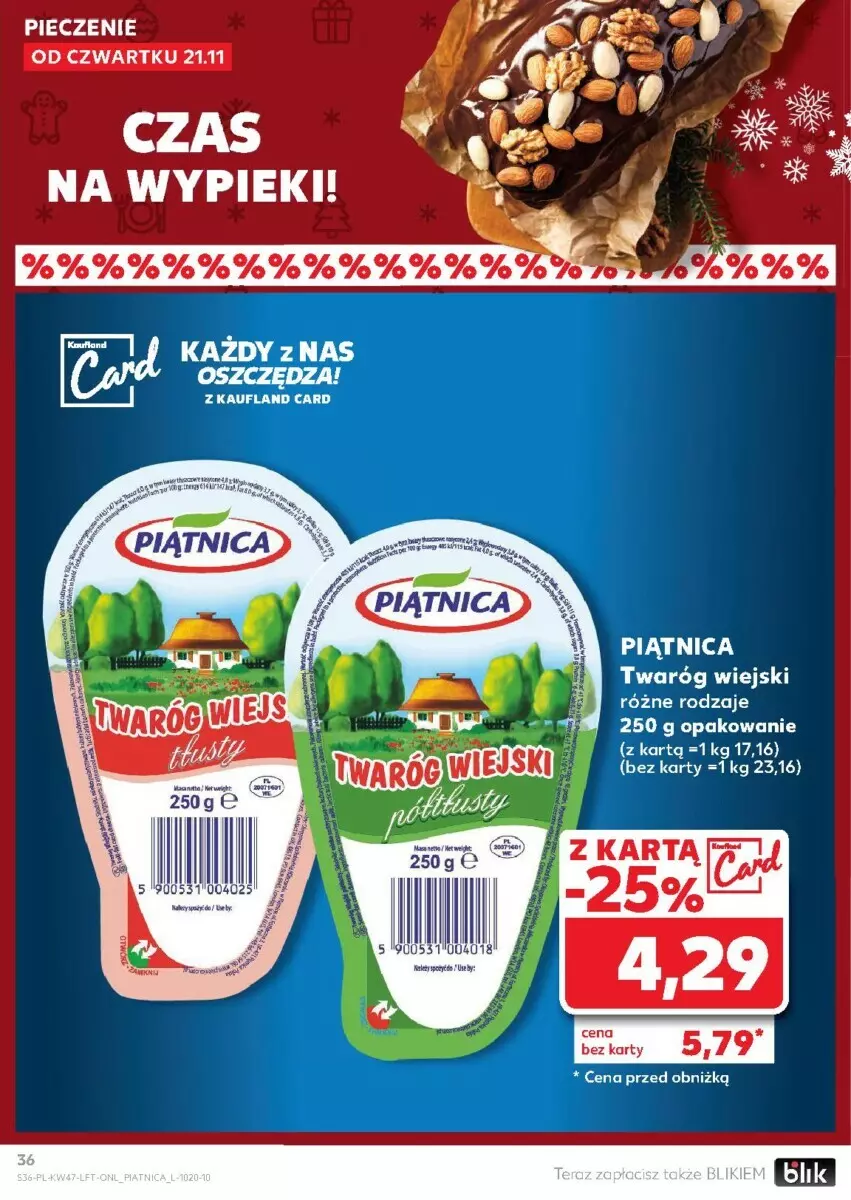 Gazetka promocyjna Kaufland - ważna 21.11 do 27.11.2024 - strona 30 - produkty: Twaróg