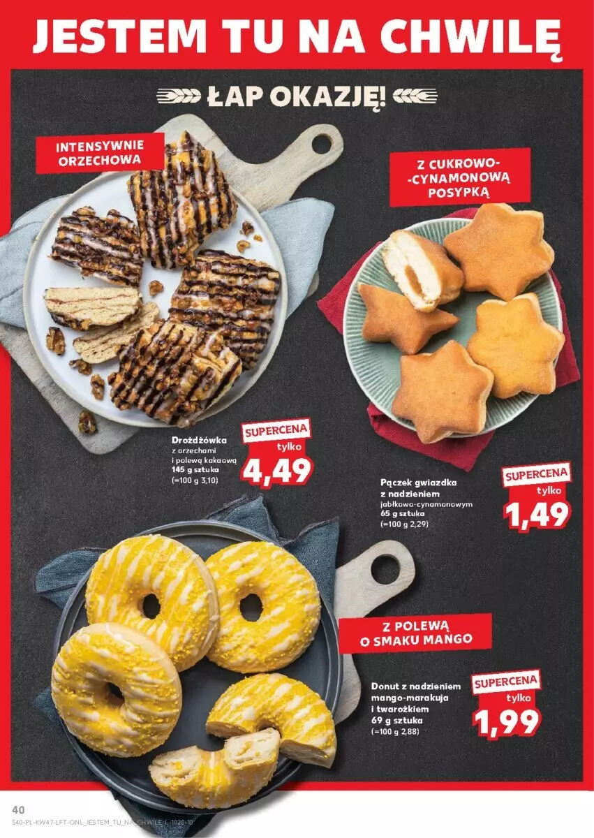 Gazetka promocyjna Kaufland - ważna 21.11 do 27.11.2024 - strona 35 - produkty: Donut, Kakao, Mango, Pączek