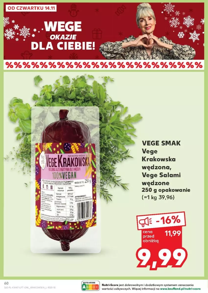 Gazetka promocyjna Kaufland - ważna 21.11 do 27.11.2024 - strona 57 - produkty: Salami