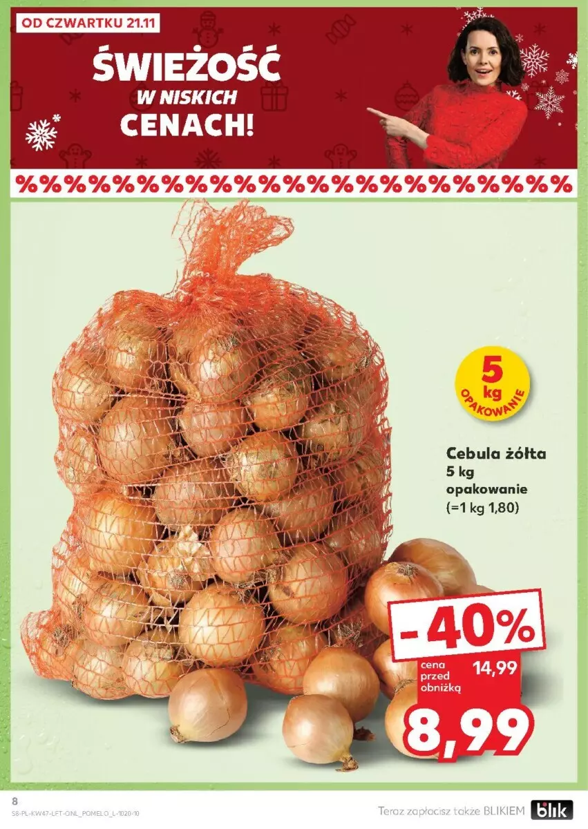 Gazetka promocyjna Kaufland - ważna 21.11 do 27.11.2024 - strona 78 - produkty: Cebula, LG