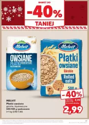 Gazetka promocyjna Kaufland - Gazetka - ważna od 27.11 do 27.11.2024 - strona 62 - produkty: Melvit, Płatki owsiane