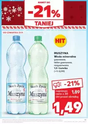 Gazetka promocyjna Kaufland - Gazetka - ważna od 27.11 do 27.11.2024 - strona 71 - produkty: Mus, Szyna, Woda mineralna, Woda