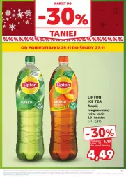 Gazetka promocyjna Kaufland - Gazetka - ważna od 27.11 do 27.11.2024 - strona 95 - produkty: Ice tea, Lipton, Napój niegazowany, Napój
