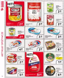 Gazetka promocyjna Selgros - Extra Oferta - Gazetka - ważna od 30.11 do 30.11.2021 - strona 14 - produkty: Kurczak, Sos, Ser, Paprykarz, Papryka, Kukurydza konserwowa, Pasztet, Kawa, Wieprzowina, Szynka konserwowa, Szynka, Fasola, Szprot, Artykuły spożywcze, Szprot w sosie, Tuńczyk, Paprykarz szczeciński, Pomidory, Groszek, Kukurydza, Fa