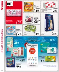 Gazetka promocyjna Selgros - Extra Oferta - Gazetka - ważna od 30.11 do 30.11.2021 - strona 42 - produkty: Naturell, Gin, Pampers, Papier, Majtki, Papier toaletowy, Ręcznik, Rolki, Chusteczki, Podpaski, Foxy, Pieluchomajtki, Naturella