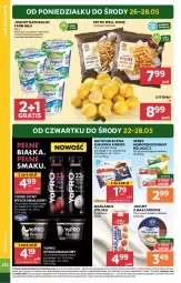 Gazetka promocyjna Stokrotka - Supermarket - Gazetka - ważna od 28.05 do 28.05.2025 - strona 4 - produkty: Jogurt naturalny, Warzywa, Sok, Ser, Por, Gra, Maślanka, Danone, Jogurt, Cytryny, Mlekovita, Rolmlecz, Mascarpone, Serek homogenizowany, Serek, Farm Milk, Czekolada, Baton, Owoce, Frytki, Mleczna kanapka, Gres, Mięso, Kinder, Mleko, Fa