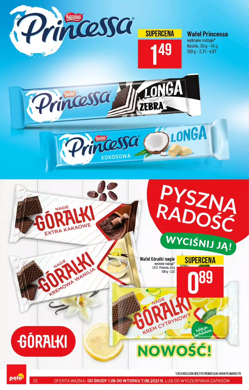 Gazetka promocyjna PoloMarket - Gazetka pomocyjna - ważna 01.09 do 07.09.2021 - strona 22 - produkty: Princessa