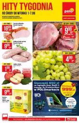 Gazetka promocyjna PoloMarket - Gazetka pomocyjna - Gazetka - ważna od 07.09 do 07.09.2021 - strona 1 - produkty: Szynka Królewska, Top, Acer, Laur, Szynka, Lipton, Kiełbasa biała, Herbata, Kiełbasa, Jabłka