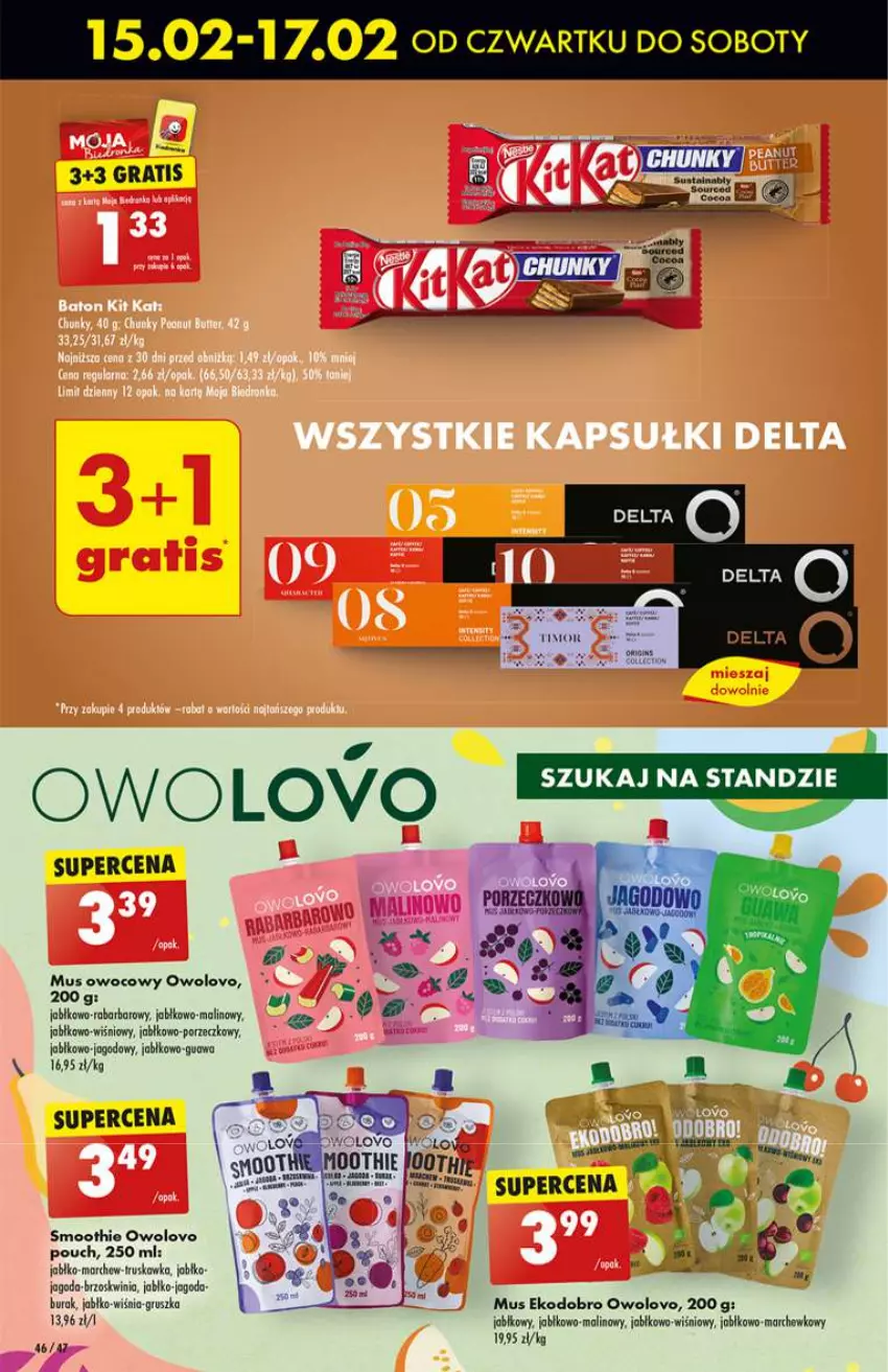 Gazetka promocyjna Biedronka - od Czwartku - ważna 15.02 do 21.02.2024 - strona 50 - produkty: Fa, Gra, Mus, Por, Smoothie