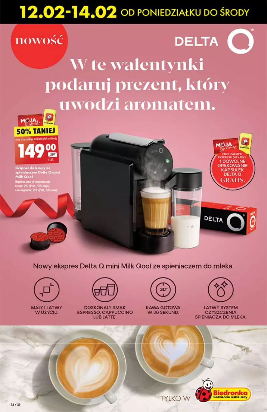 Gazetka promocyjna Biedronka - od Czwartku - ważna 15.02 do 21.02.2024 - strona 61 - produkty: Cappuccino, Gra, Kawa, LG