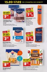 Gazetka promocyjna Biedronka - od Czwartku - Gazetka - ważna od 21.02 do 21.02.2024 - strona 31 - produkty: Ser, Mielonka tyrolska, Parówki, Parówki z szynki, Beskidzki, Kiełbasa podwawelska, Wawel, Dada, Tarczyński, Boczek, Kiełbasa, Fa