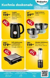 Gazetka promocyjna Biedronka - od Czwartku - Gazetka - ważna od 21.02 do 21.02.2024 - strona 65 - produkty: Blender, Czajnik, Ociekacz, Lack, LEGO, Waga, Grill