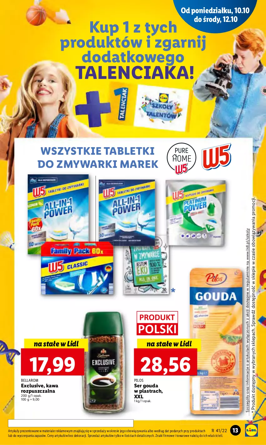 Gazetka promocyjna Lidl - GAZETKA - ważna 10.10 do 12.10.2022 - strona 13 - produkty: Bell, Bella, Pilos, Ser