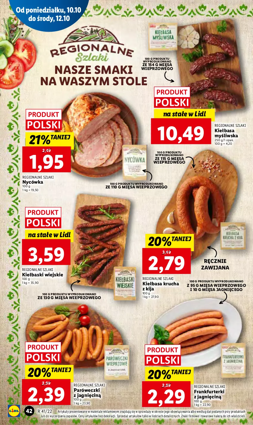 Gazetka promocyjna Lidl - GAZETKA - ważna 10.10 do 12.10.2022 - strona 45 - produkty: O nas