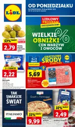 Gazetka promocyjna Lidl - GAZETKA - Gazetka - ważna od 12.10 do 12.10.2022 - strona 1 - produkty: Mozzarella, Gra, Lovi, Pizza, Olej, Pomidory