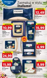 Gazetka promocyjna Lidl - GAZETKA - Gazetka - ważna od 12.10 do 12.10.2022 - strona 27 - produkty: Mozzarella, Ser, Mus, Gin, Mascarpone, LEGO, Scamorza, Pecorino, Monte, Fa