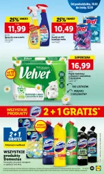 Gazetka promocyjna Lidl - GAZETKA - Gazetka - ważna od 12.10 do 12.10.2022 - strona 62 - produkty: Domestos, Rum, Gra, Spray do czyszczenia, Papier, Bref, Papier toaletowy, Velvet